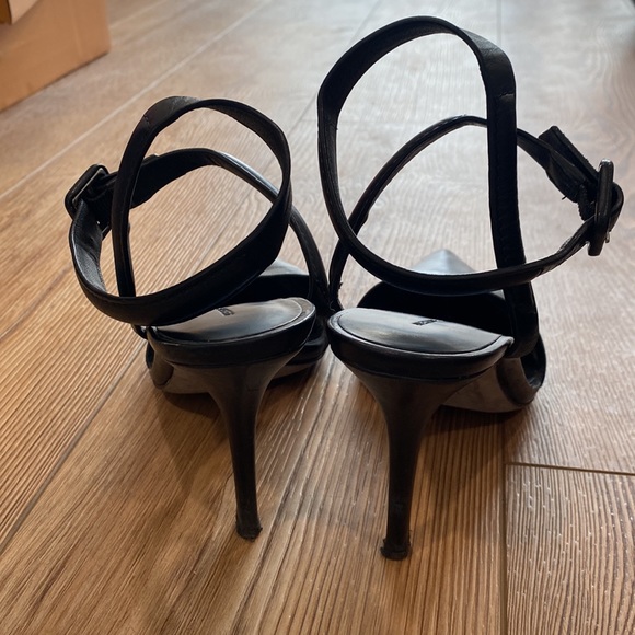 Alexander Wang lovisa black leather heels Size 37 1/2 (8) with box and dust bag - Picture 9 of 12